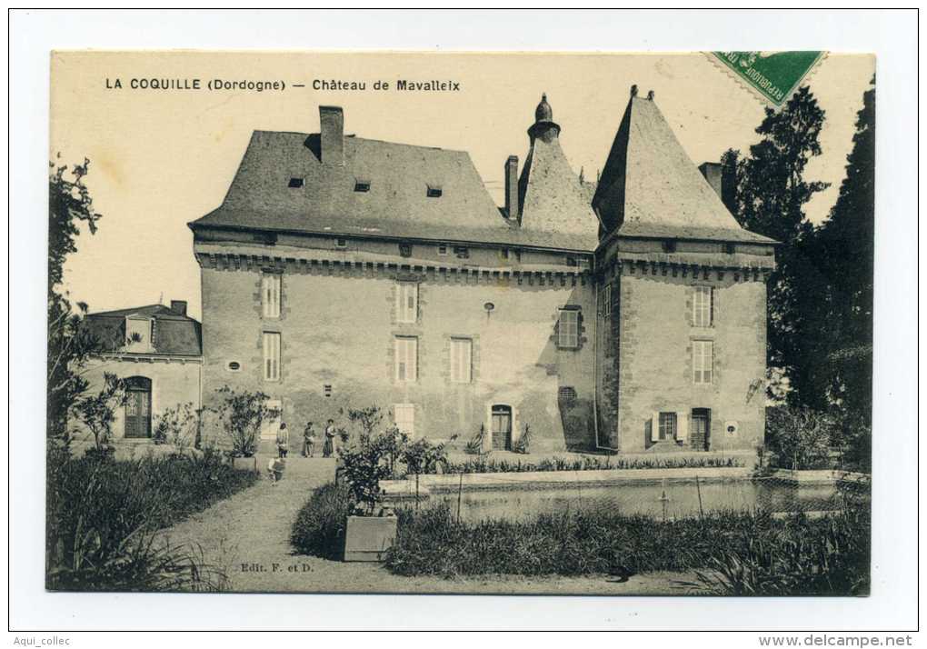 LA COQUILLE 24 DORDOGNE PERIGORD CHATEAU DE MAVALLEIX - Autres & Non Classés