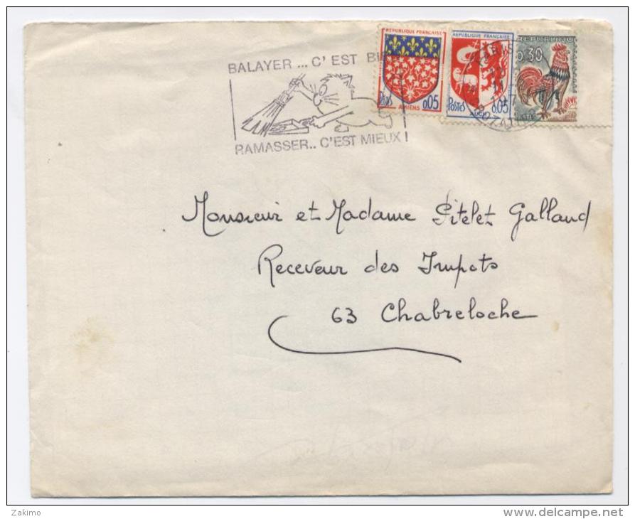 Lettre 1970-- Paris -AB3 - Cartas & Documentos