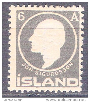 ICELAND - YVERT # 65 - MINT HINGED STAMP - - Used Stamps