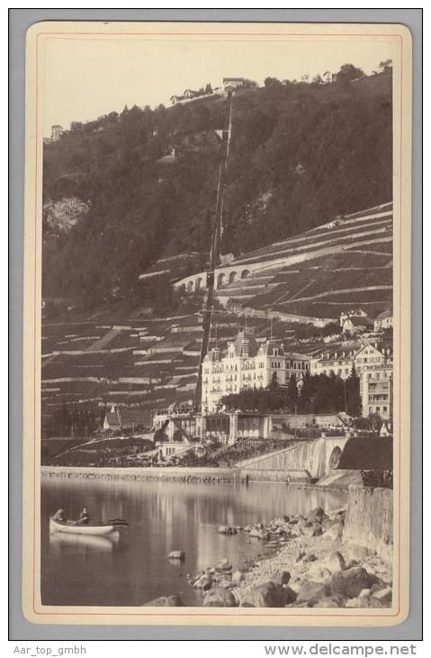 Foto ~1890 CH VD Montreux "C.Marmillod" - Anciennes (Av. 1900)