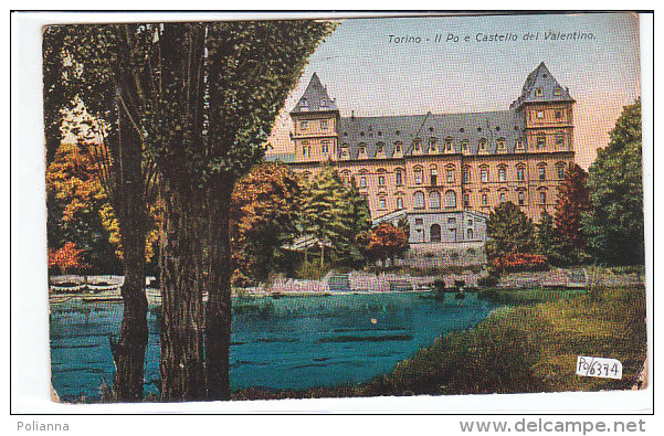 PO6374# TORINO - CASTELLO DEL VALENTINO  VG ESPOSIZIONE 1928 - Castello Del Valentino