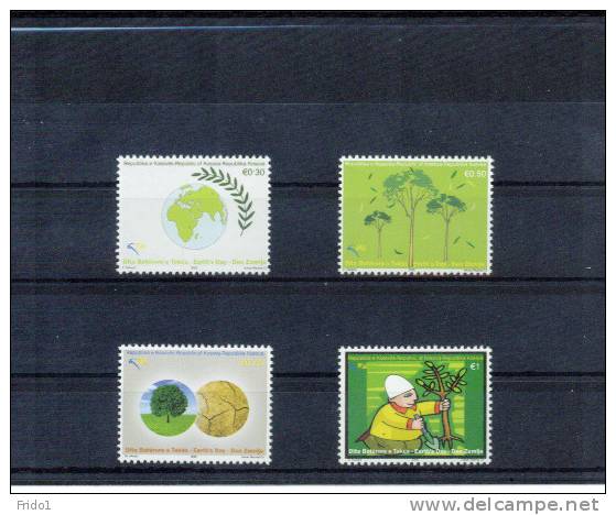 Kosovo 2008 Tag Der Erde / Earth Day Michel 98-101 Postfrisch / Unmounted Mint - Kosovo