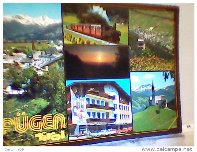 FUGEN  ZILLERTAL  VUES  Treno TRAIN VB1980 EG597 - Zillertal