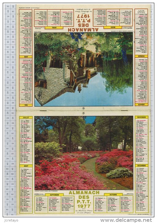 L'Almanach Des PTT De 1977, Vendée 85 - Big : 1971-80