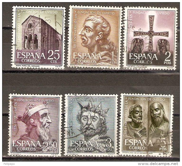 EDIFIL 1394/9 USADOS - Used Stamps