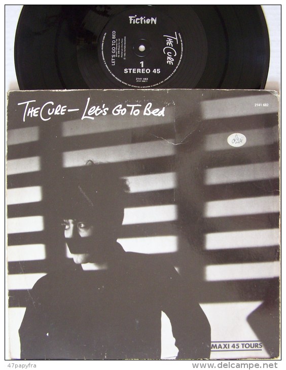 THE CURE RARE Maxi 45T LP Let's Go To Bed Année 1982 - Disco, Pop