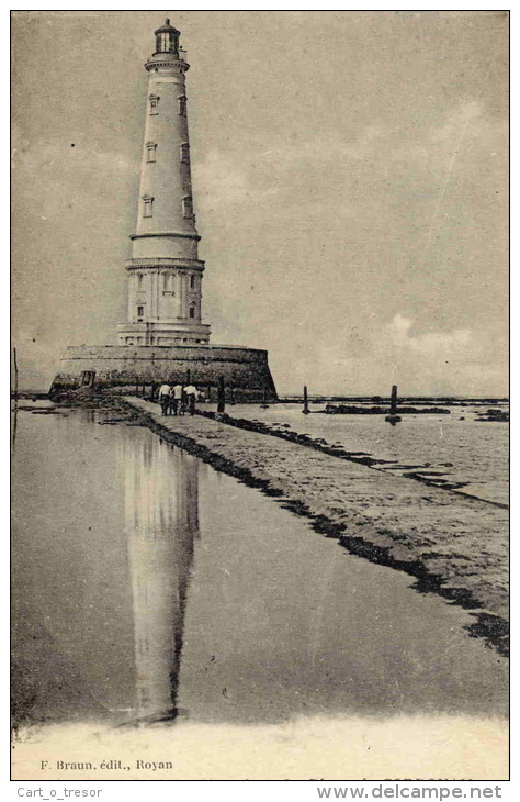 CPA 33 ENTREE DE LA GIRONDE LE PHARE DE CORDOUAN - Autres & Non Classés