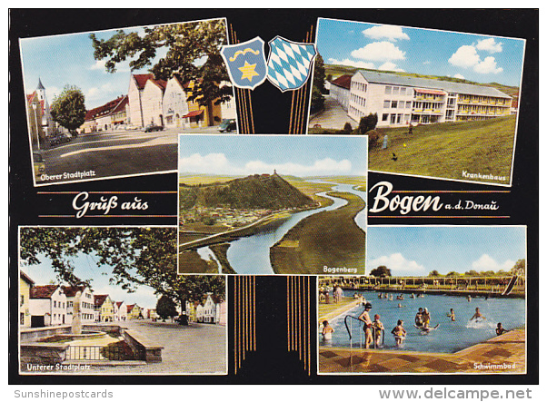 Germany Straubing Gruesse Aus Bogen Multi View - Straubing