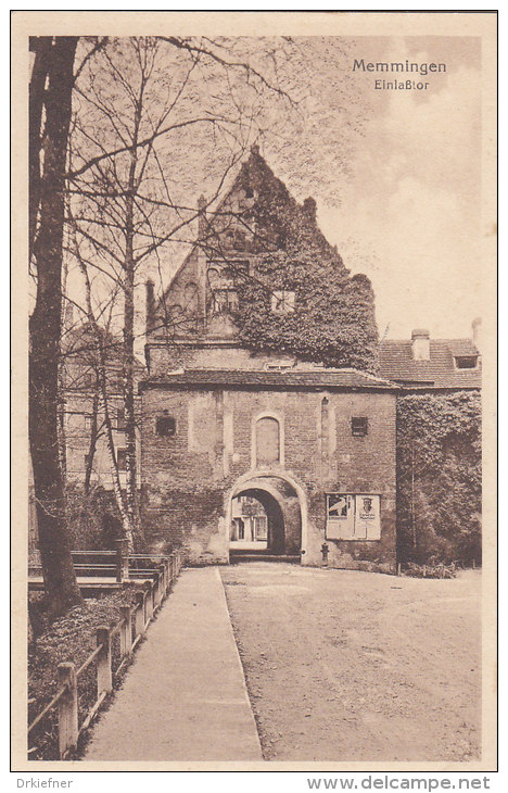 Memmingen, Einlaßtor, AK Um 1915 - Memmingen