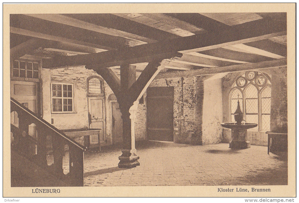 Lüneburg, Kloster Lüne, Brunnen, Um 1915 - Kirchen U. Kathedralen