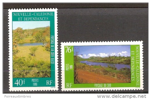 NOUVELLE CALEDONIE - 1986 - N°524 à 526 Neuf** - 3 Valeurs - Ongebruikt