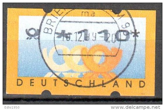 BRD Bund 1999 ATM Nr.3.2 -110 Gestempelt Used - Timbres De Distributeurs [ATM]