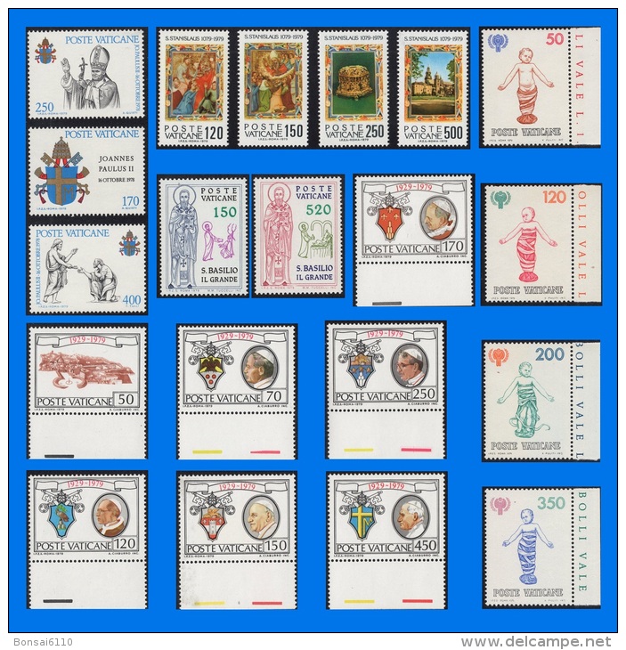 VA 1979-0001, Year Set, MNH - Unused Stamps