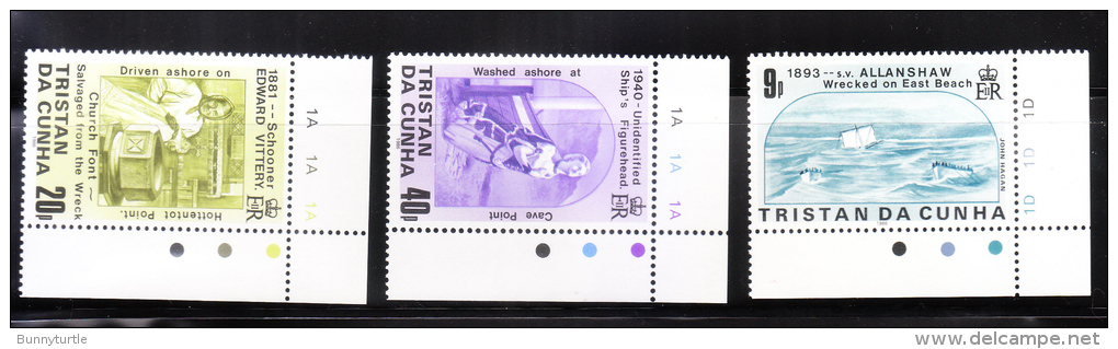 Tristan Da Cunha 1986 Shipwrecks MNH - Tristan Da Cunha