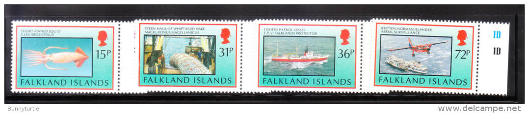 Falkland Islands 1993 Fisheries Industry Fishing Ship MNH - Falkland