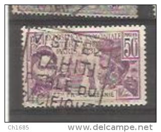 Y Et T   No  81 Oblitéré .Cachet Daguin Tahiti - Used Stamps