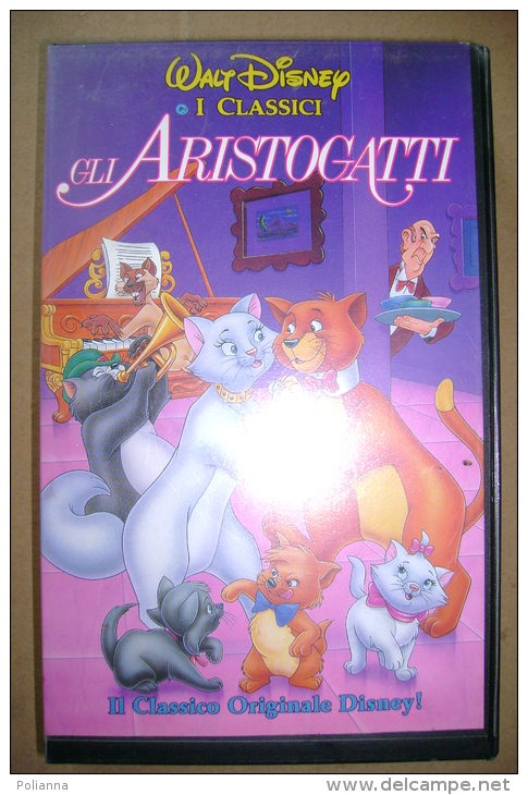 PBU/42  VHS Orig. Walt Disney  GLI ARISTOGATTI  Ed.1994/ Cartoni Animati - Cartoni Animati