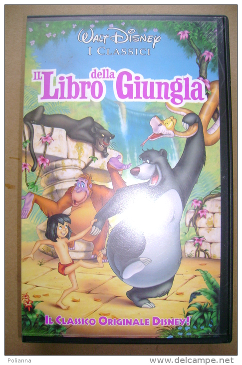 PBU/43  VHS Orig. Walt Disney  IL LIBRO DELLA GIUNGLA  Ed.1993/ Cartoni Animati - Cartoni Animati