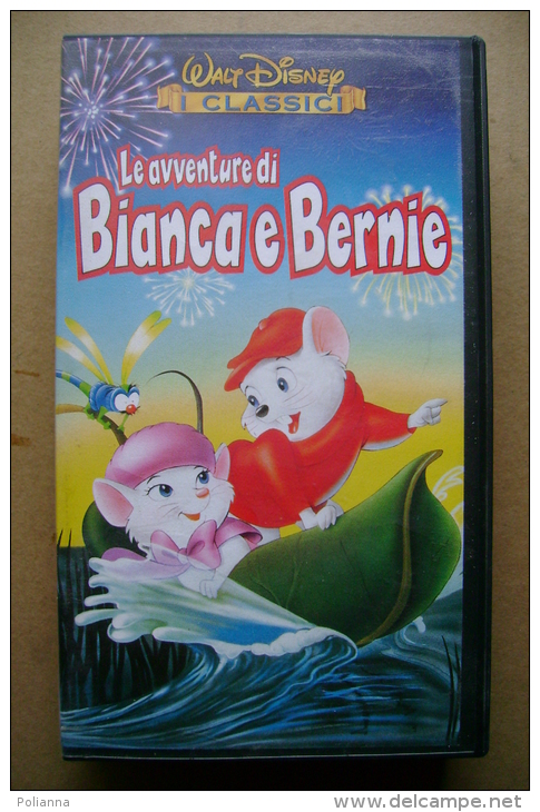 PBU/45  VHS Orig. Walt Disney  LE AVVENTURE DI BIANCA E BERNIE  Ed.1997 Cartoni Animati - Dibujos Animados