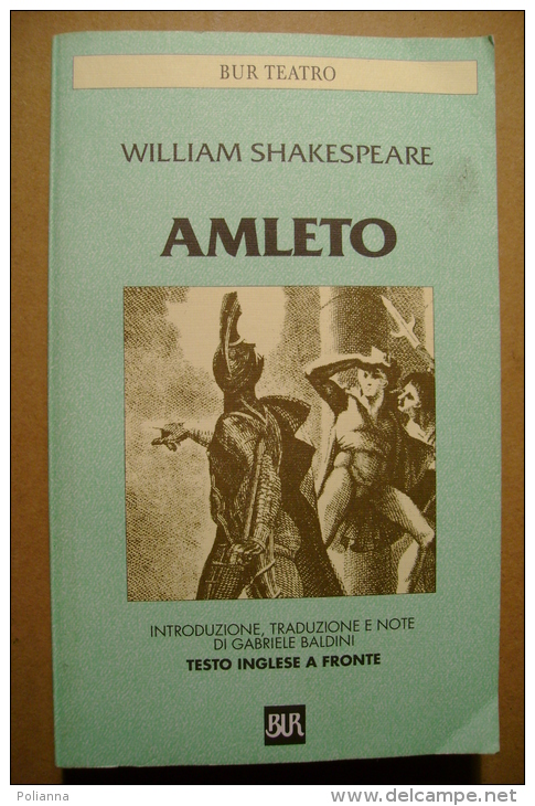 PBU/63 William Shakespeare AMLETO BUR Teatro 1997 - Théâtre