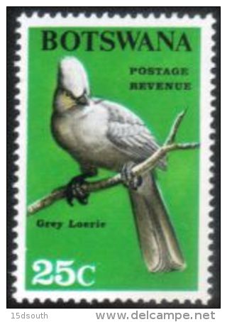 Botswana - 1967 Birds 25c Loerie (**) # SG 229 , Mi 28 - Botswana (1966-...)