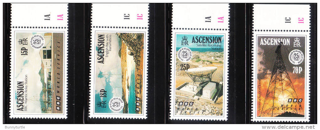 Ascension 1991 Atlantic Relay Station MNH - Ascension