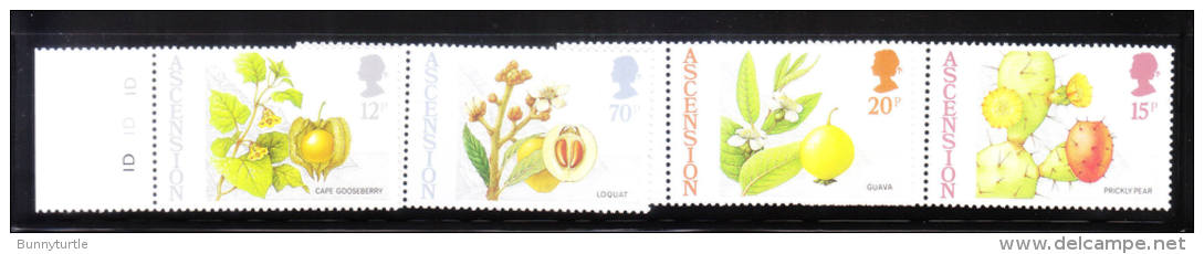 Ascension 1987 Edible Bush Fruits MNH - Ascension