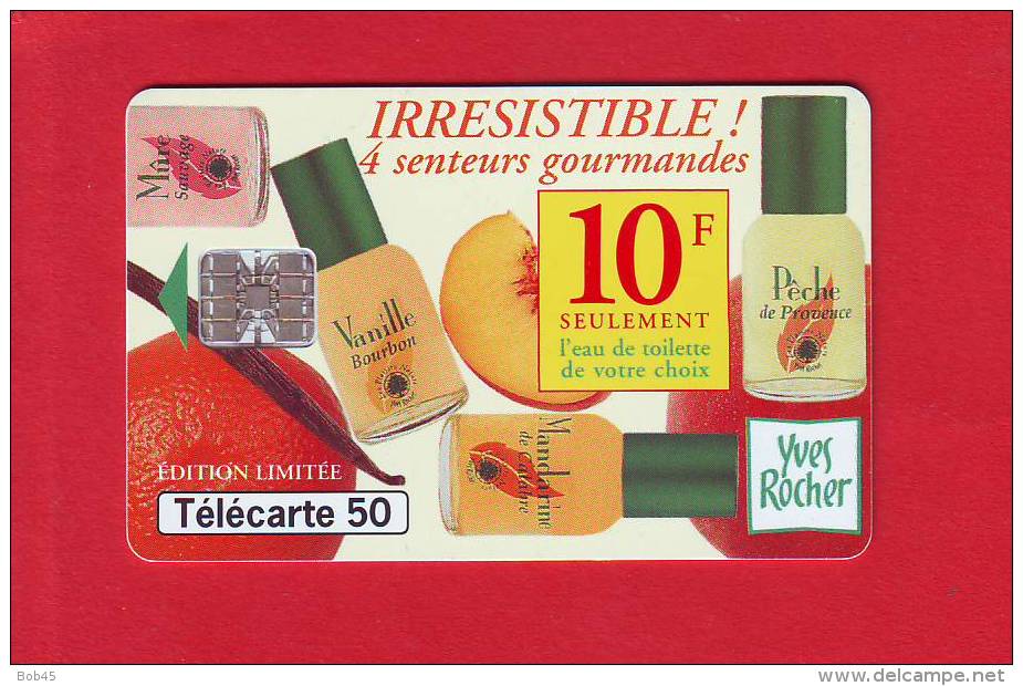 86 - Telecarte Publique Yves Rocher Eau De Toilette (F652) - 1996