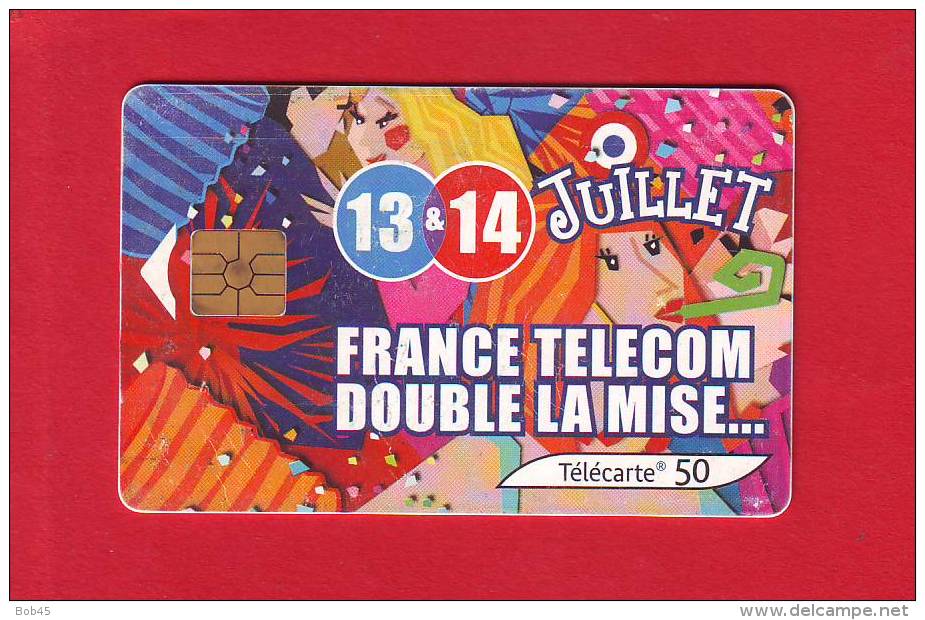 87 - Telecarte Publique 14 Juillet 2 (F1222) - 2002