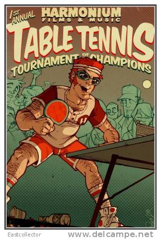 Table Tennis Stamped Carte Postal 1275 - Tischtennis
