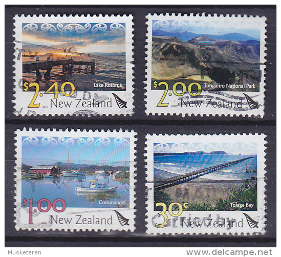 New Zealand 2003-10 Mi. 2086, 2088, 2604 A, 2707 Landschaften Landscapes - Used Stamps