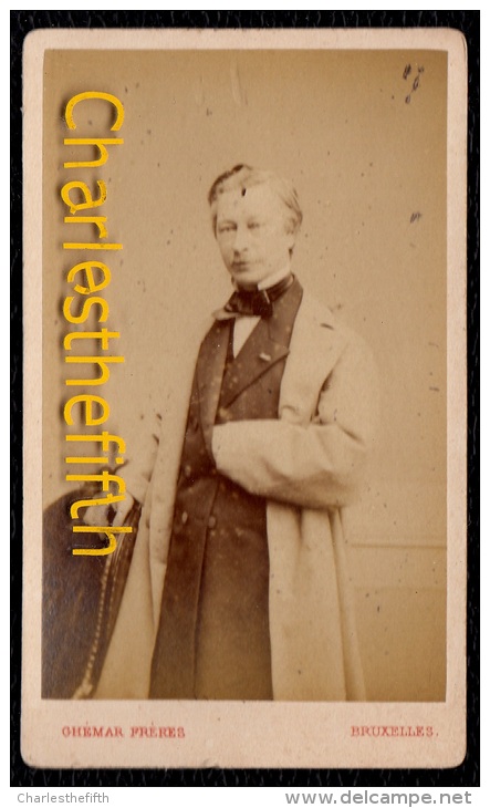 PHOTO GHEMAR FRERES BRUXELLES ** ARTISTE ? NOBLESSE ? ** FORMAT CARTE DE VISITE - Old (before 1900)