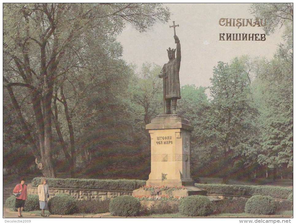 ZS46139 Monumentul Lui Stefan Cel Mare Si Sfant   Chisinau    2 Scans - Moldavie