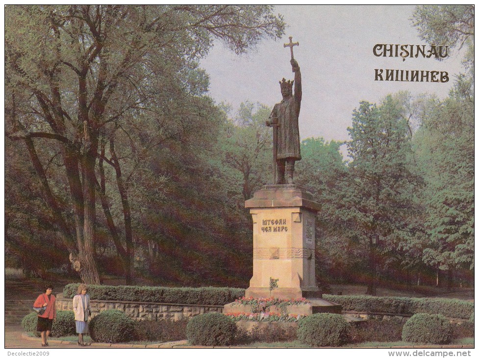 ZS46078 Monumentul Lui Stefan Cel Mare Si Sfant  Chisinau   2 Scans - Moldova