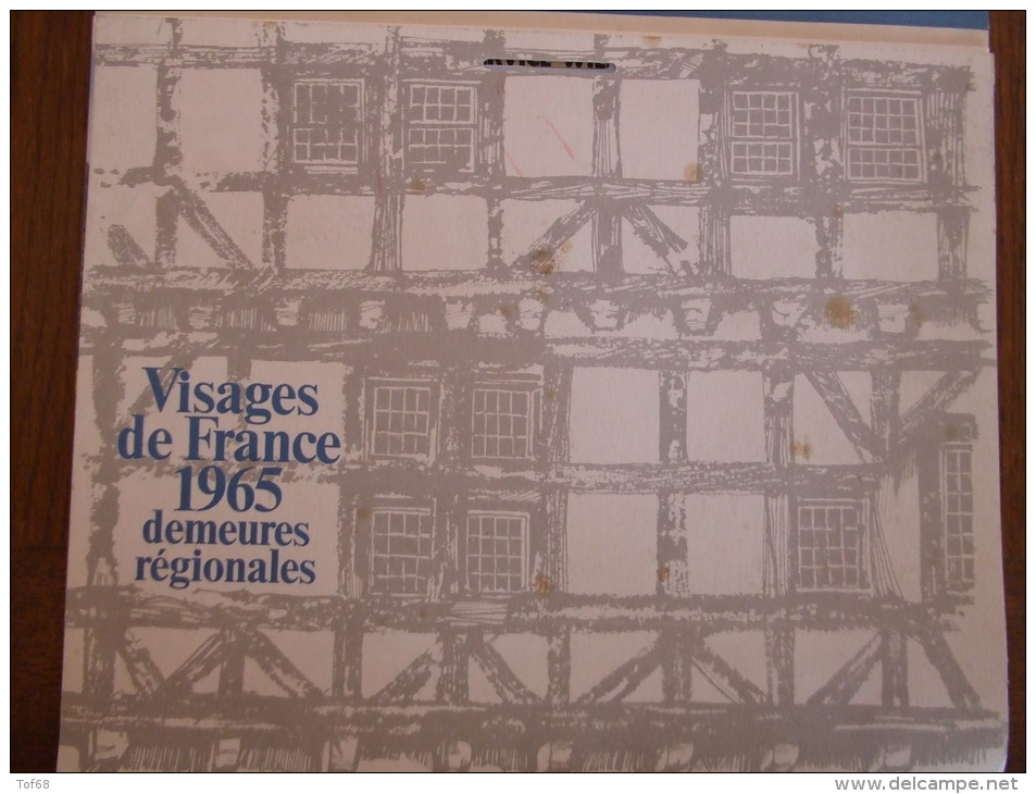 Calendrier Esso 1965 Visages De France - Big : 1961-70