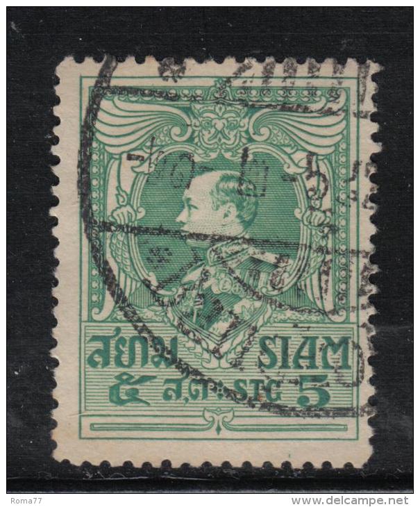 SS730 - SIAM 1908 , Due Usati - Siam