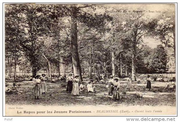 BEAUMESNIL - Le Repos Pour Les Jeunes Parisiennes    (59326) - Beaumesnil