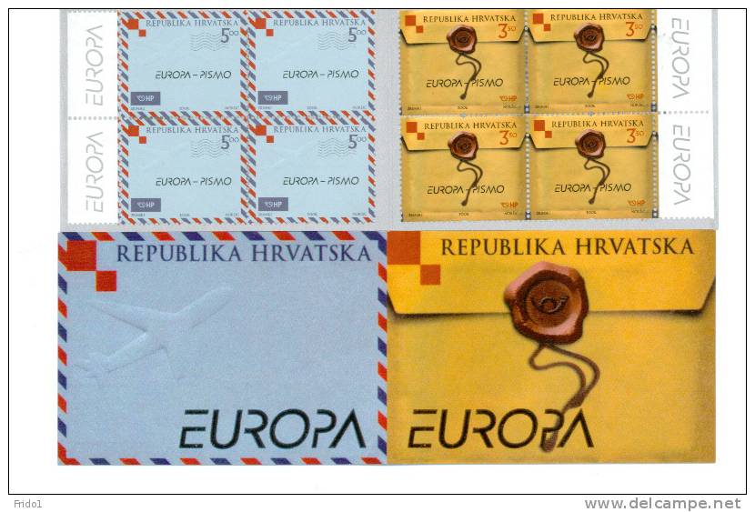 Kroatien / Croatia 2008 Europa Cept Markenheftchen Postfrisch / Europa Cept Booklet Unmounted Mint - 2008