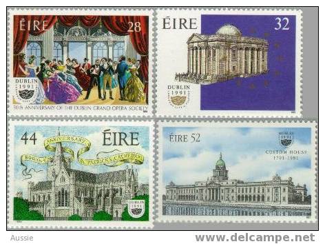 Irlande Ierland Eire 1991 Yvert N° 758-61 *** MNH  Cote 6 Euro - Neufs