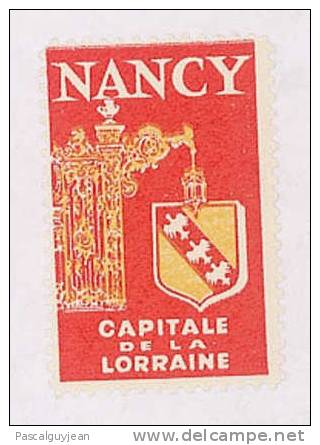 VIGNETTE NANCY CAPITALE DE LA LORRAINE - Turismo (Viñetas)