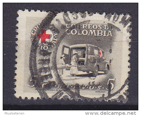 Colombia 1958 Mi. 57     5 C Zwangszuschlagmarke Red Cross Rotes Kreutz Croix Rouge Cruz Roja Krankentransport - Kolumbien