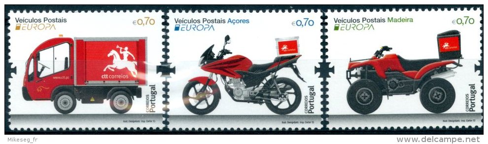 Europa 2013 - Portugal Açores Madère ** MNH PF - 2013