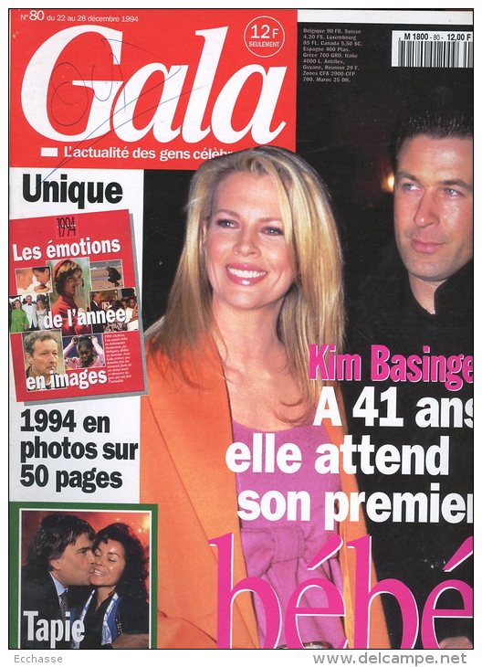 Gala 80 Tapie Jordy Basinger Mandela Année 94 En Images Mitterrand Spencer - People