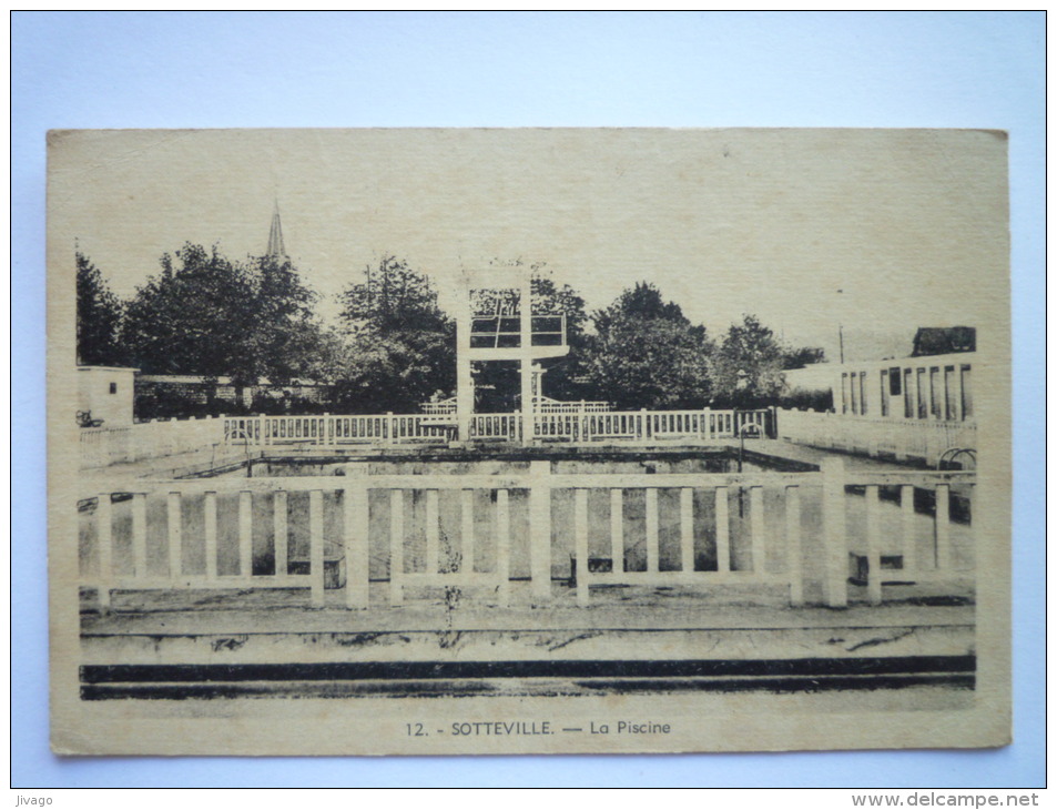 SOTTEVILLE  :  La  PISCINE - Sotteville Les Rouen