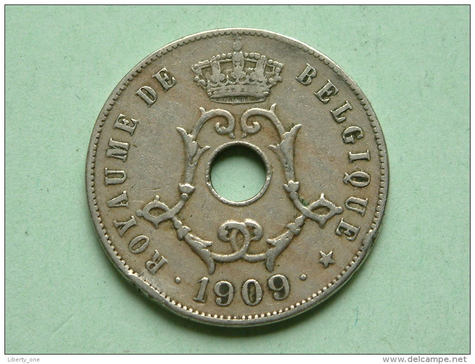 1909 FR - 25 Centimes / Morin 256 ( For Grade, Please See Photo ) !! - 25 Centimes