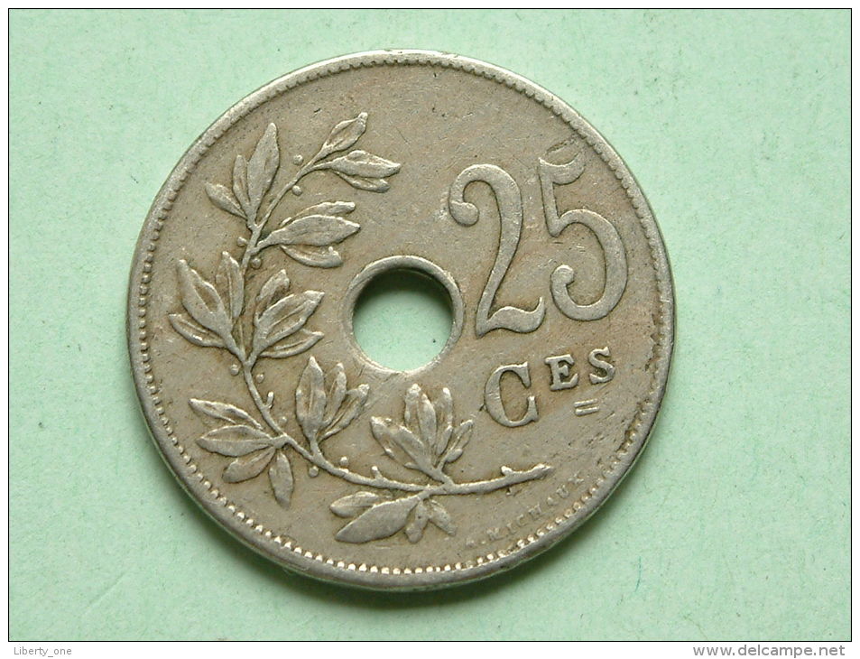 1909 FR - 25 Centimes / Morin 256 ( For Grade, Please See Photo ) !! - 25 Cents