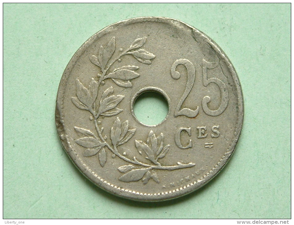 1909 FR - 25 Centimes / Morin 256 ( For Grade, Please See Photo ) !! - 25 Cents