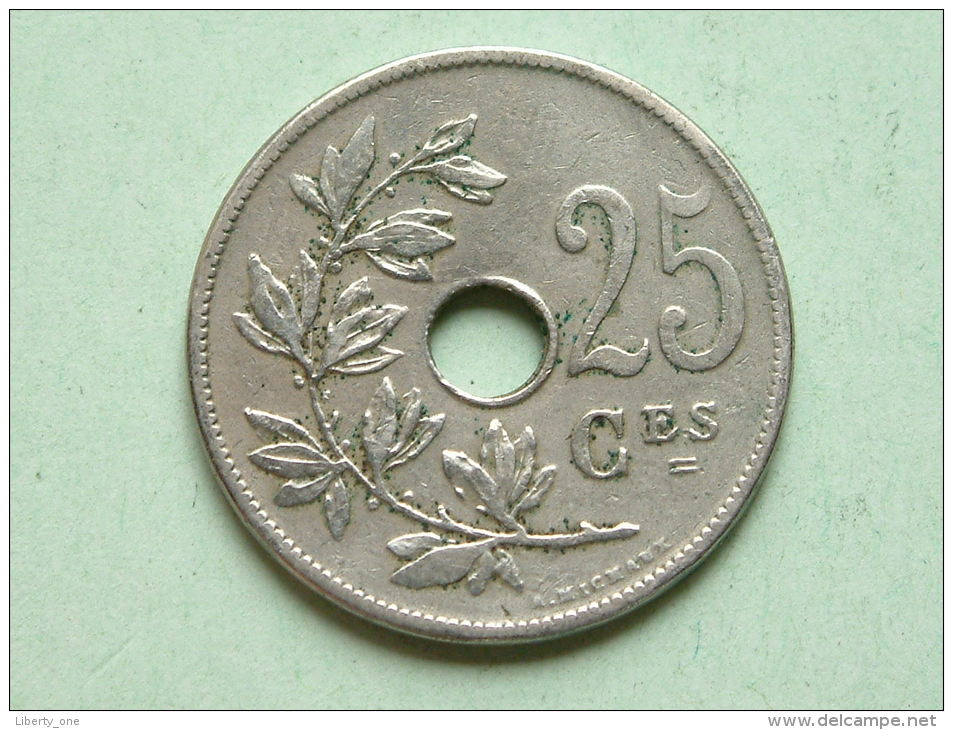 1909 FR - 25 Centimes / Morin 256 ( For Grade, Please See Photo ) !! - 25 Cents