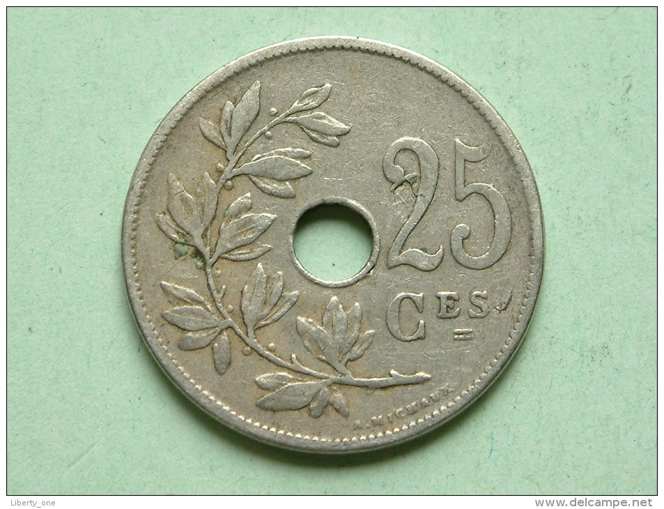 1909 FR - 25 Centimes / Morin 256 ( For Grade, Please See Photo ) !! - 25 Centimes