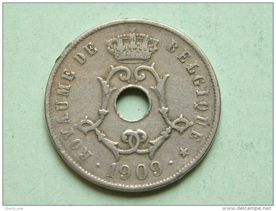 1909 FR - 25 Centimes / Morin 256 ( For Grade, Please See Photo ) !! - 25 Centimes